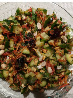 A picture of Healthy detox salad.