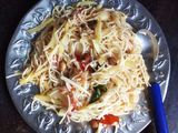 ভেজ চাউমিন (Veg chowmein recipe in bengali)