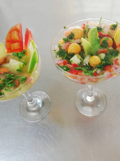 Una foto de Ceviche de Frutas