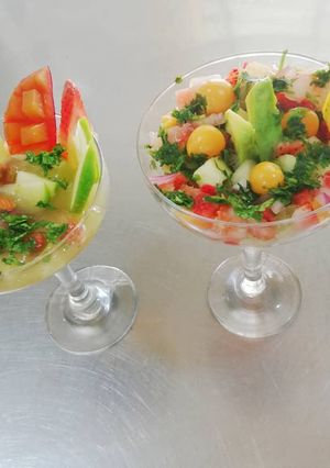 Una foto de Ceviche de Frutas