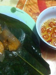 Hình của món Bánh Bột Lọc Huế.