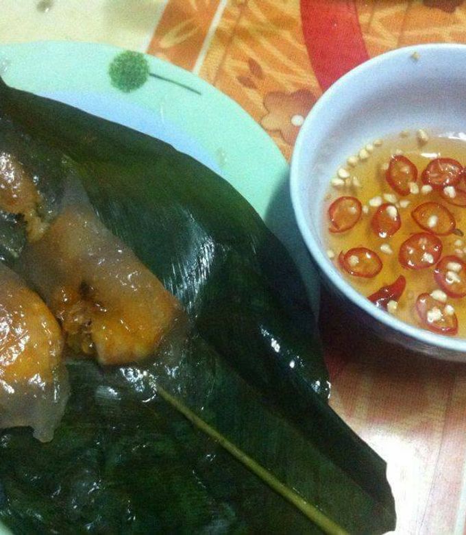 Hình của món Bánh Bột Lọc Huế.