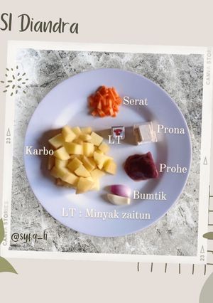 Foto resep Bubur Kentang Hati Ayam MPASI 6+ day 18