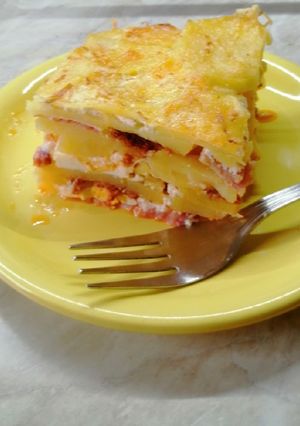 Rakott krumpli "kicsit másképp" recept fotója