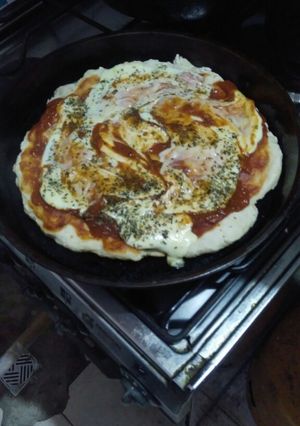 Una foto de Pizzas caseras