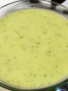 Una foto de Crema de calabacín