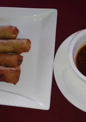 A picture of Spring rolls.