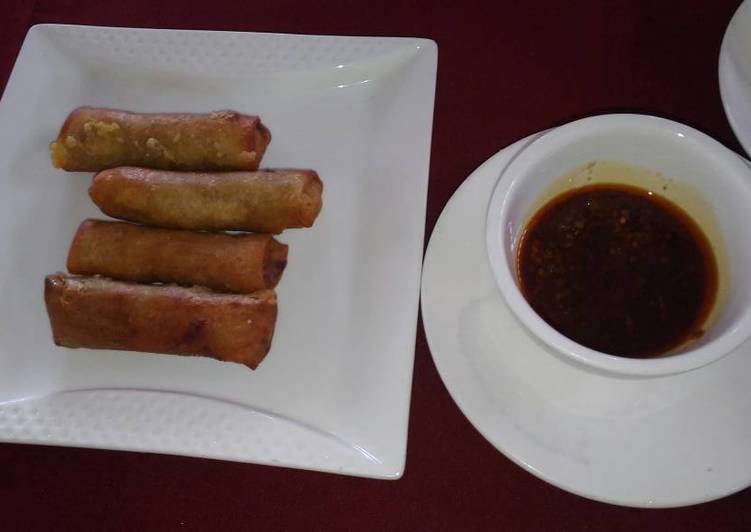 Recipe of Favorite Spring rolls | The Best Food|Simple Recipes for Busy Familie