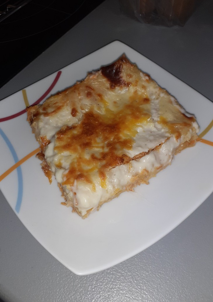 Una foto de Lasaña de pollo con Thermomix