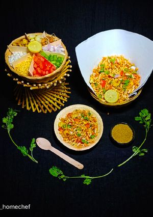 A picture of Jhal muri.
