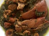 خورشت آلو و اسفناج