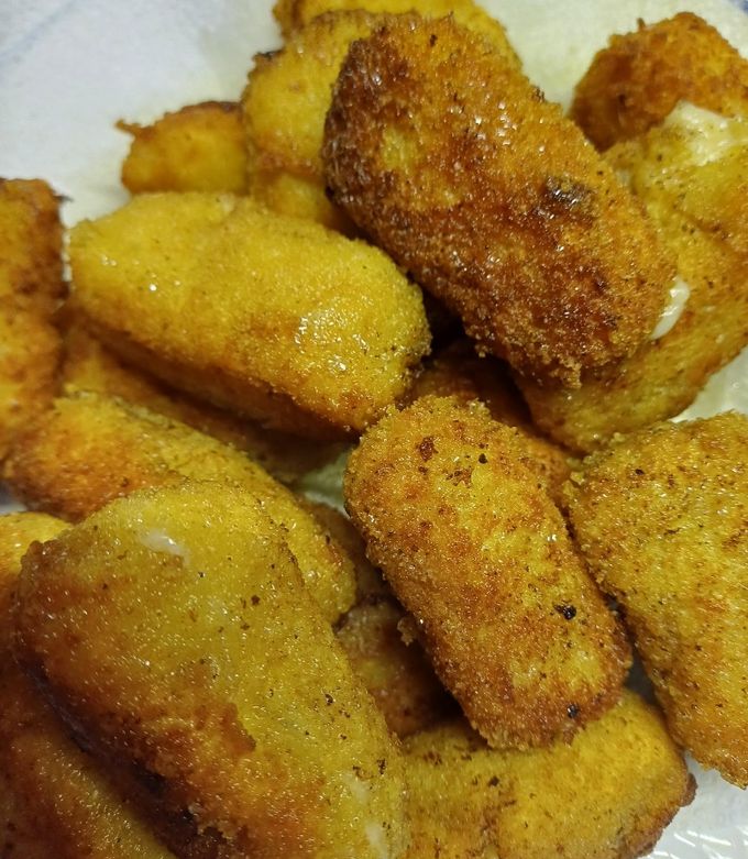 Foto principal de Croquetas de cebolla caramelizada y queso de cabra