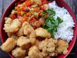 Rice Bowl - Chicken Popcorn with Sambal Matah