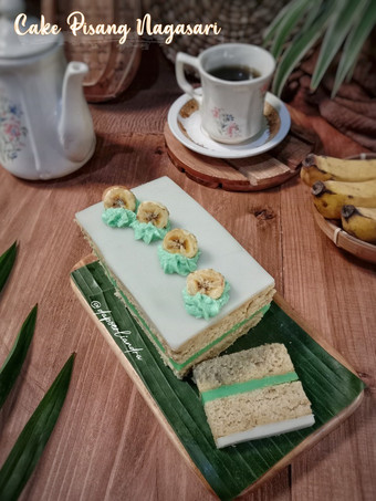 Resep Cake Pisang Nagasari Irit Anti Gagal