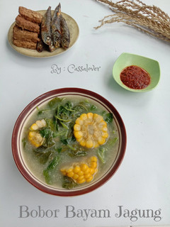 Foto resep Bobor Bayam Jagung