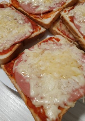 Foto resep Pizza roti tawar