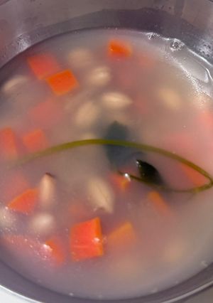 Foto resep Sup kacang tanah wortel