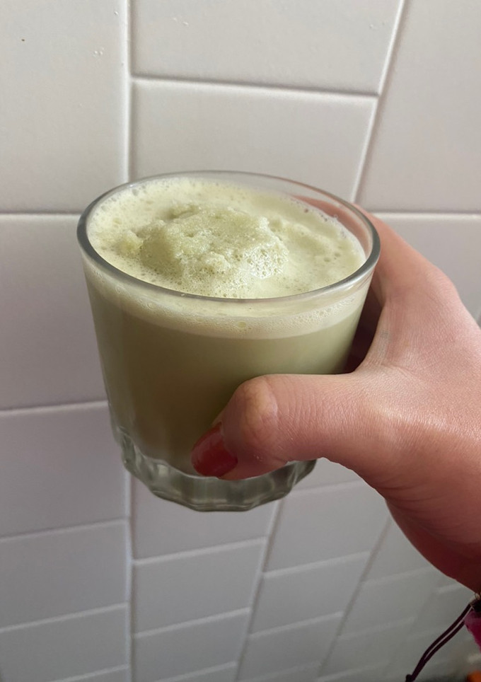 Una foto de Frappé Matcha