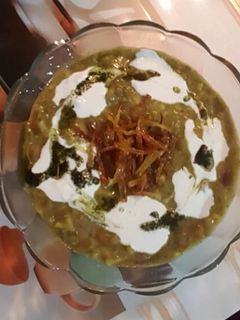 عکسی از دستور آش جو پرک