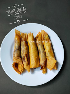 Foto resep 6. Pisang Coklat / Piscok / Pisang Aroma Coklat