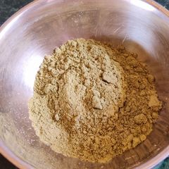 A picture of Preserved mint chutney powder.