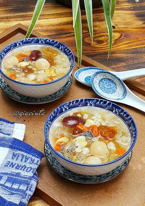 Foto resep Peach Gum dessert (Sweet Soup) untuk Kesehatan