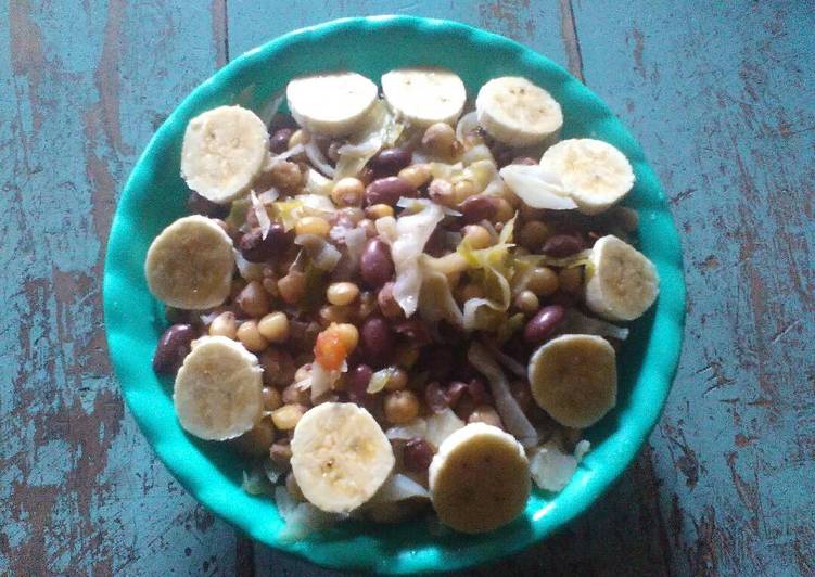 Recipe of Perfect Githeri with bananas