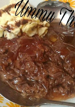 Foto resep Es Mie agar2 nutrijel toping durian