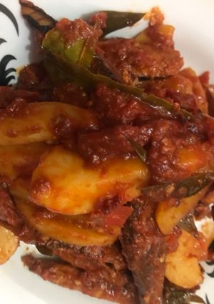 Foto resep Cue tongkol kentang balado