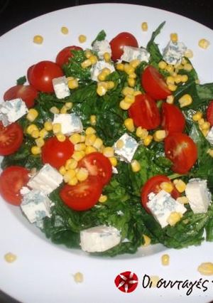 Φωτογραφία της συνταγής Σαλάτα σπανάκι με blue cheese
