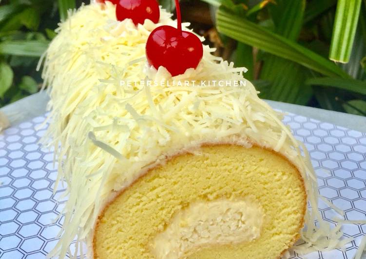 Cream Cheese Roll Cake