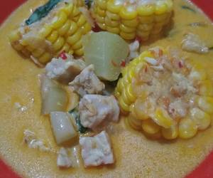 Masakan Populer Sayur lodeh labu siam, tempe dan jagung Enak Sempurna Masakan Populer Sayur lodeh labu siam, tempe dan jagung Enak Sempurna