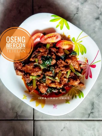 Cara Gampang Membuat Resep Oseng mercon tetelan ayam Anti Ribet, Enak Banget