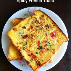 A picture of Spicy French Toast/Masala French Toast.