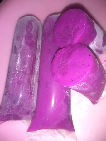 Bagaimana Membuat Es Lilin buah naga, Lezat