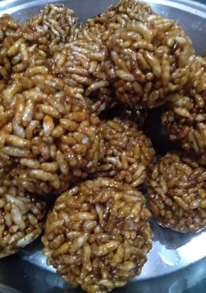 मुरमुरे के लड्डू (Murmure ke laddu recipe in Hindi) रेसिपी मुख्य फोटो