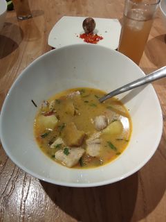 Una foto de Sancocho de pescado