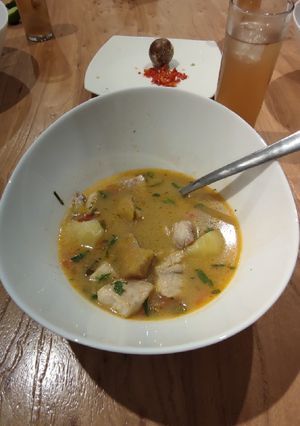 Una foto de Sancocho de pescado