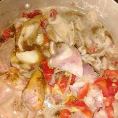 A picture of Pepper soup din kayan cikin rago.