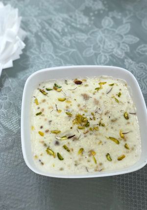 A picture of Pista kheer.