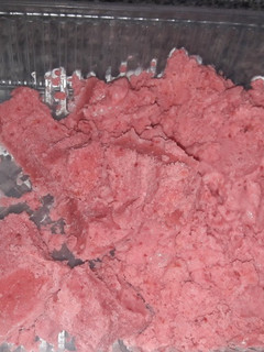 Una foto de Helado de frutilla light