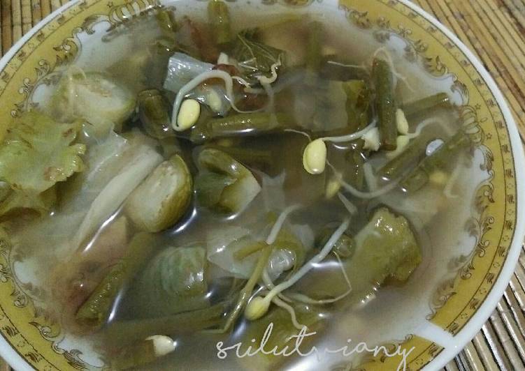 Sayur asem bumbu geprek