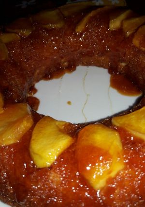 Una foto de Torta de manzana