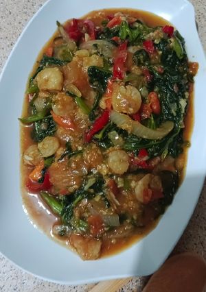 Foto resep Kangkung Saos Padang