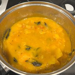 Butternut Squash Indian style A picture of Butternut Squash Indian style.