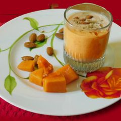 Papaya Smoothie A picture of Papaya Smoothie.