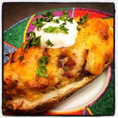 A picture of Twice Baked Potatoes.