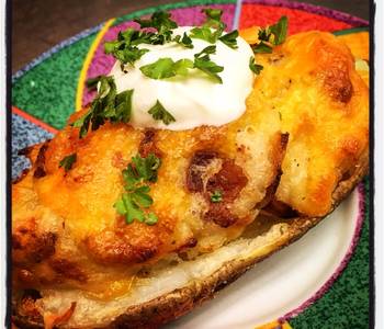 Popular Cuisine Twice Baked Potatoes Delicious and Healthy