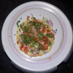 A picture of Masala Papad.