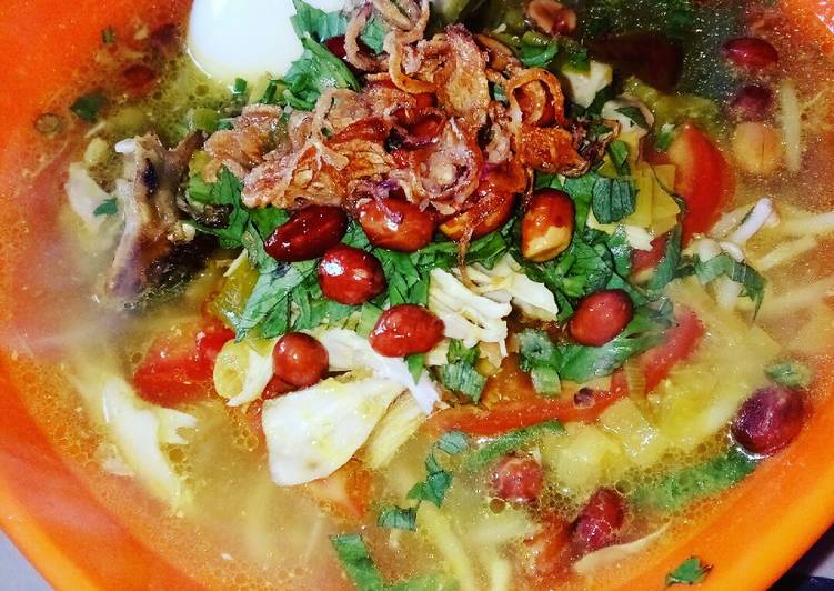 Langkah Mudah Memasak Soto ayam ngawi, Bikin Ngiler